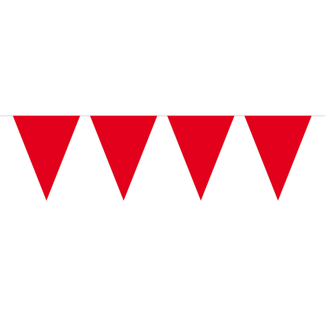 Línea de bandera XL Rojo, 10mtr.