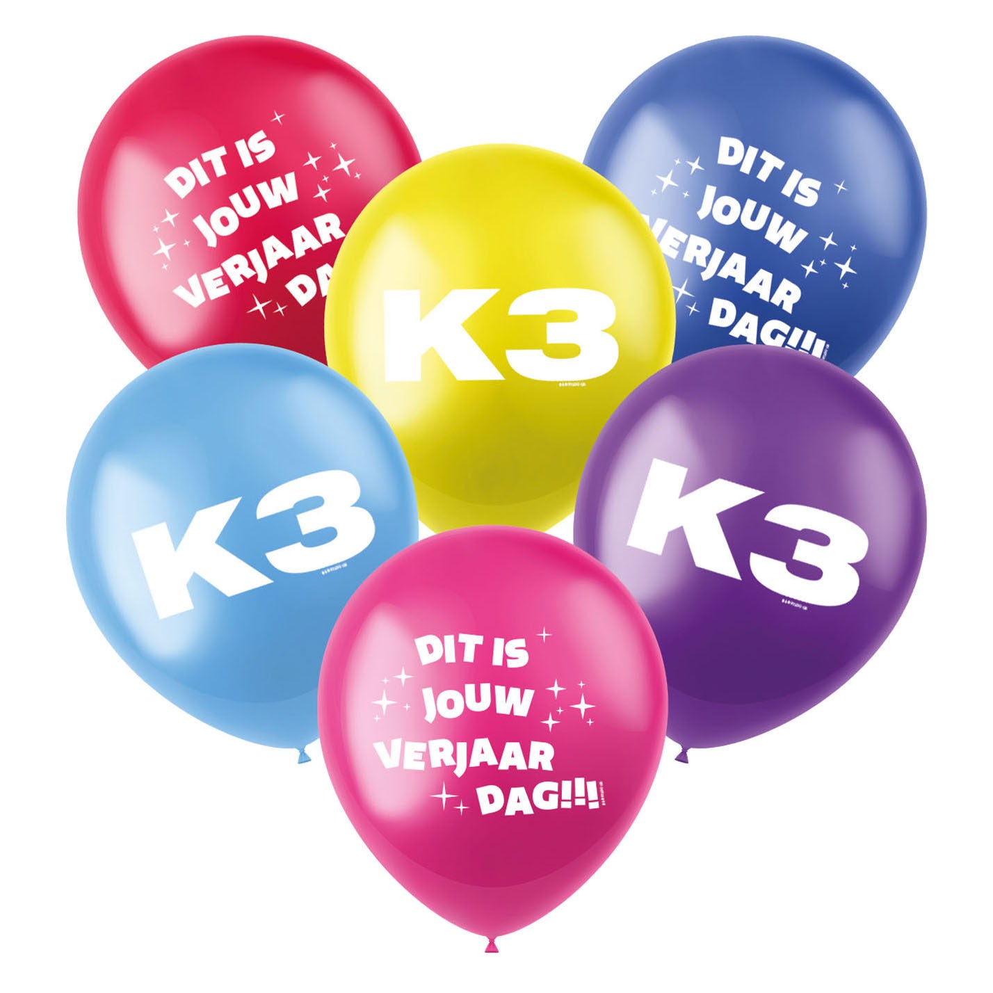 K3 Globos, 6st.