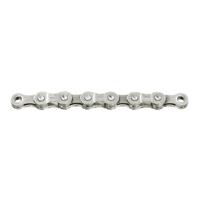 Sunrace CNM94 Cadena de bicicleta SCM cromada de 9 velocidades