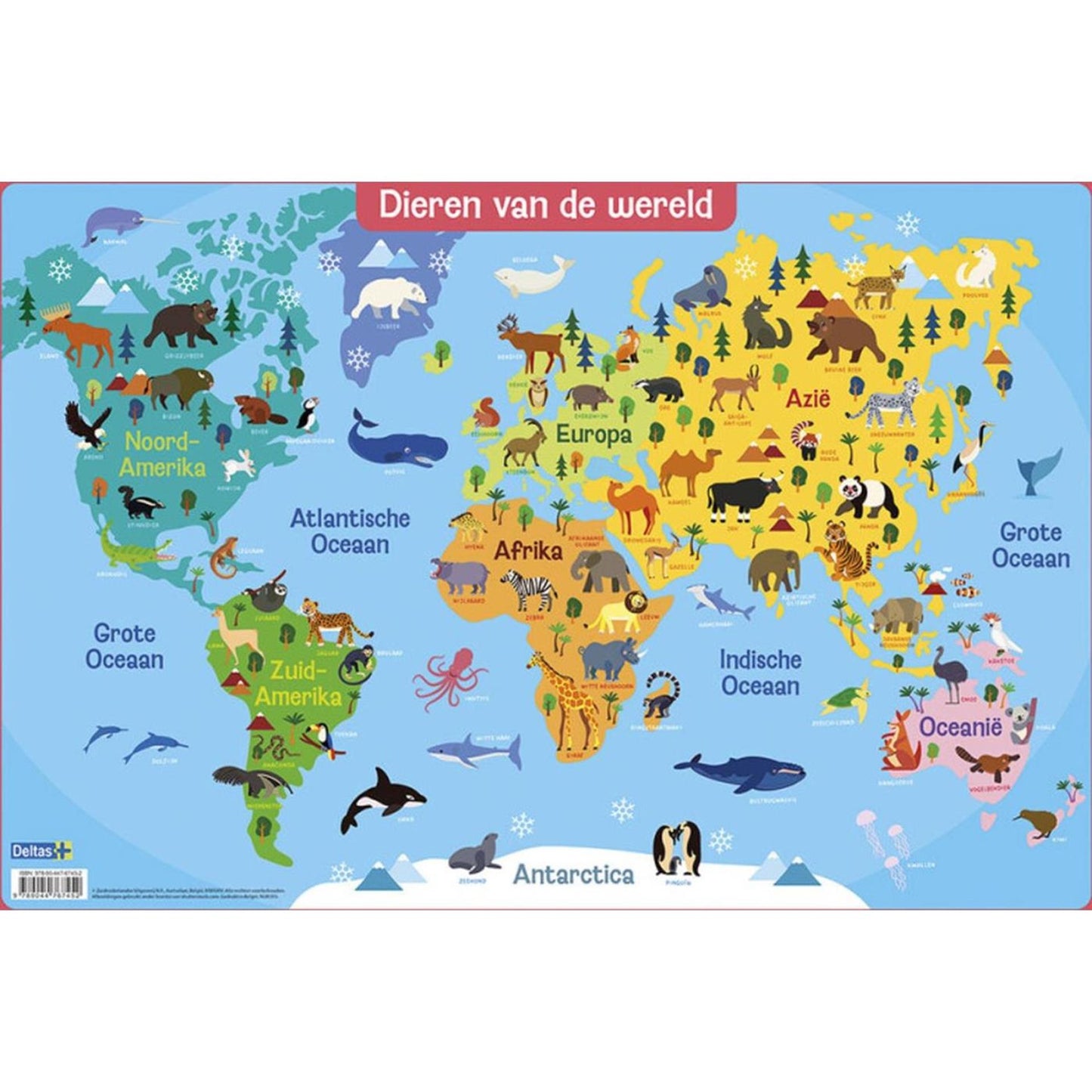 Animales de la montaña rusa deltas del mundo.