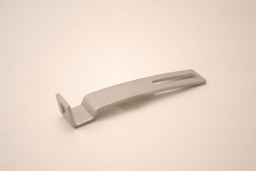 Marsupio attaccato sul retro. ingresso dritto in acciaio inox l112