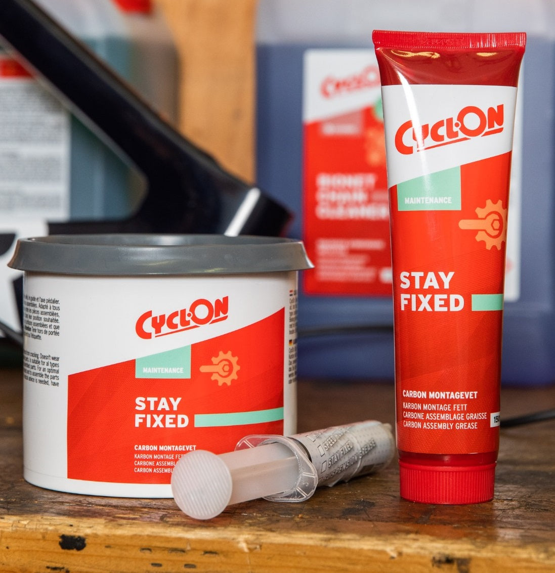 Cyclon Stay Stay Fixed Carbon M.T. Pegar 150 ml (en el paquete de ampolla)