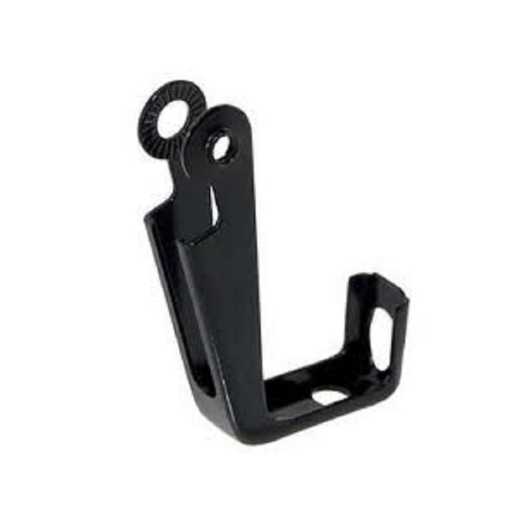 Gancio faro MTB Falkx, nero. basso profilo