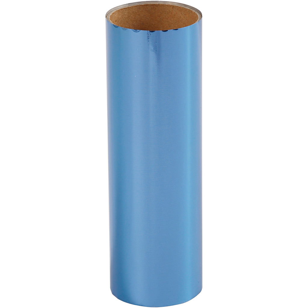 Pellicola decorativa Creativ Company, l: 15,5 cm, spess. 0,02 mm, blu scuro, 50 cm 1 rotolo