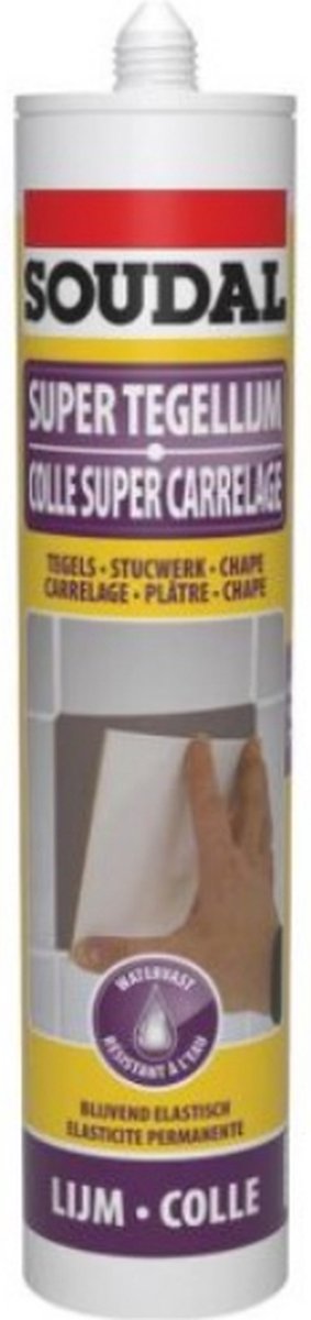 Soudal super adesivo per piastrelle 24a 310ml