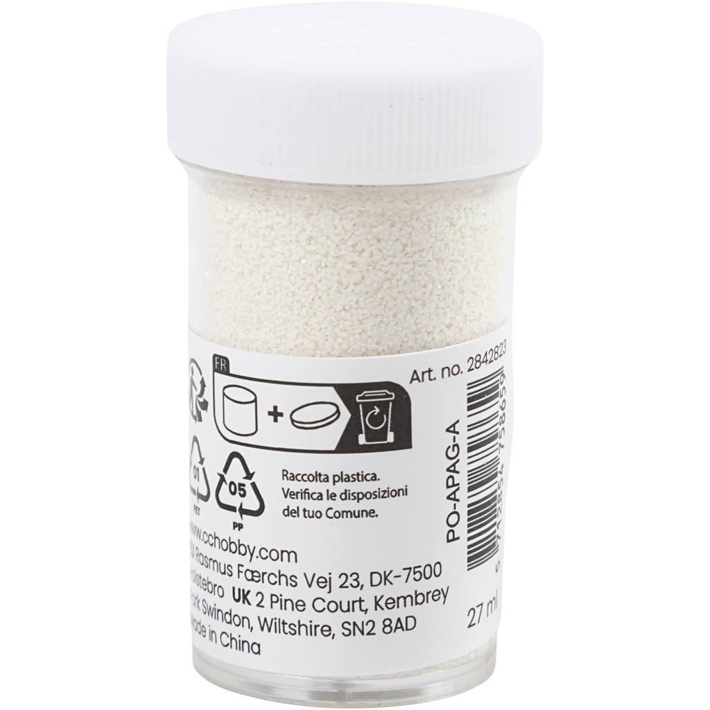 Creativ empresa bio brilla, blanco, 27 ml 1 caja