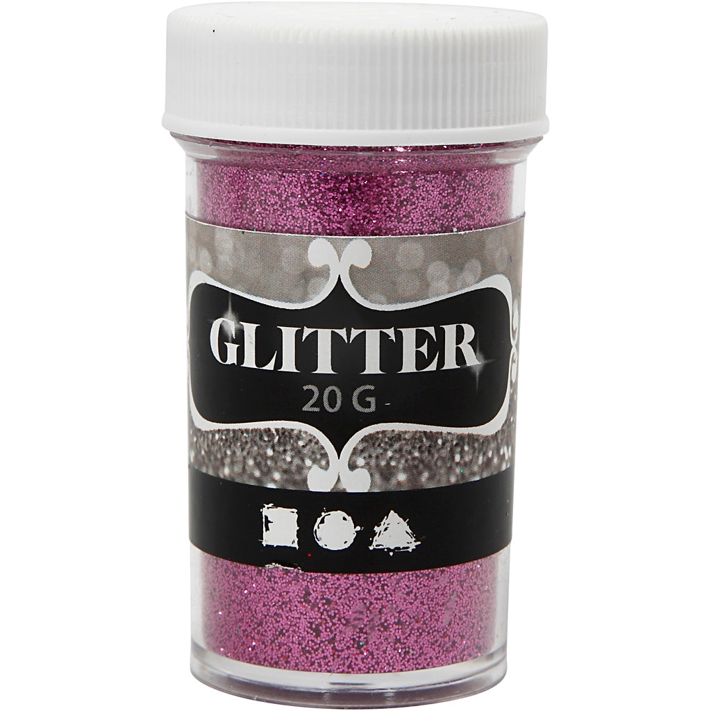 Glitter Creative Company, rosa, 20 gr 1 scatola