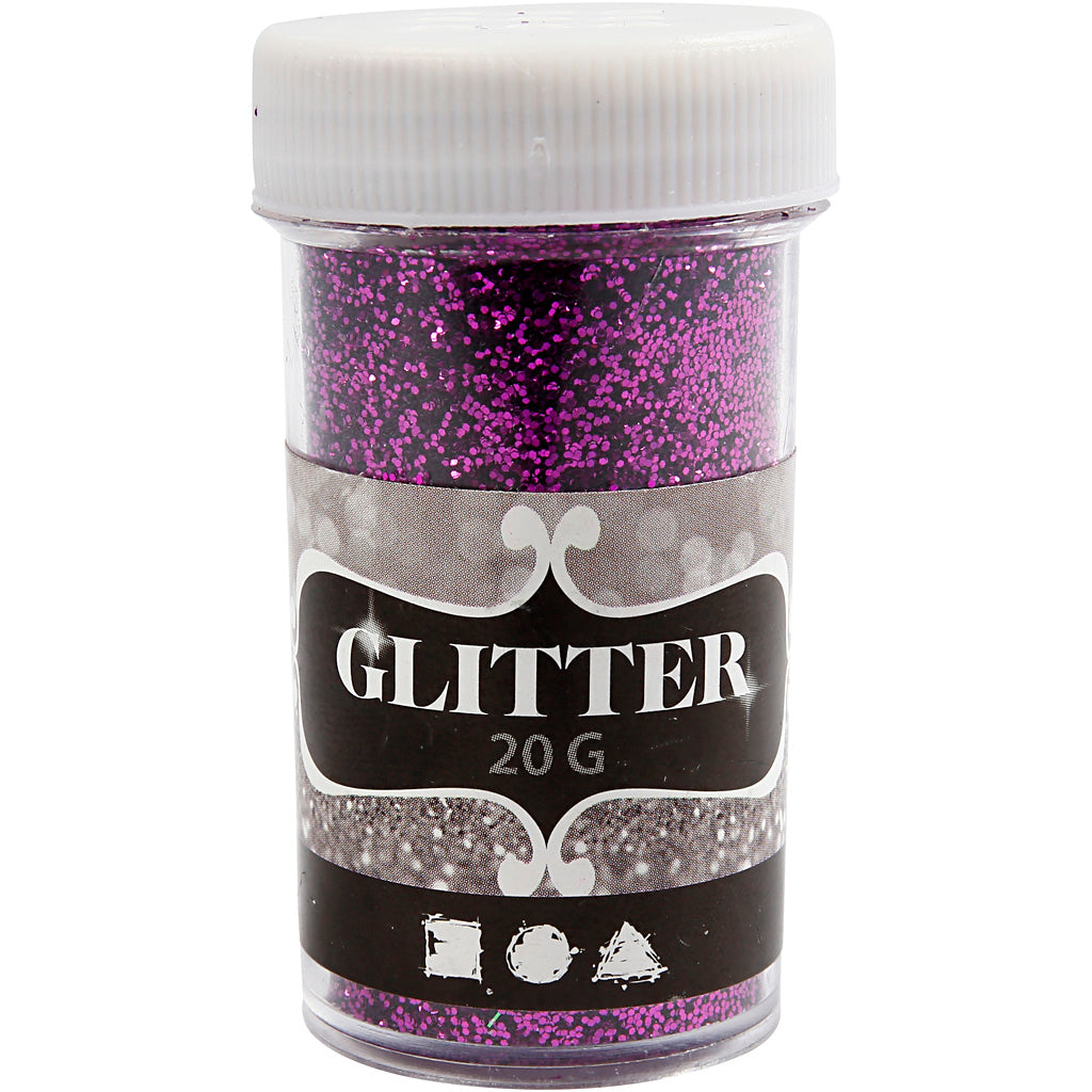 Glitter Creative Company, viola, 20 gr 1 scatola