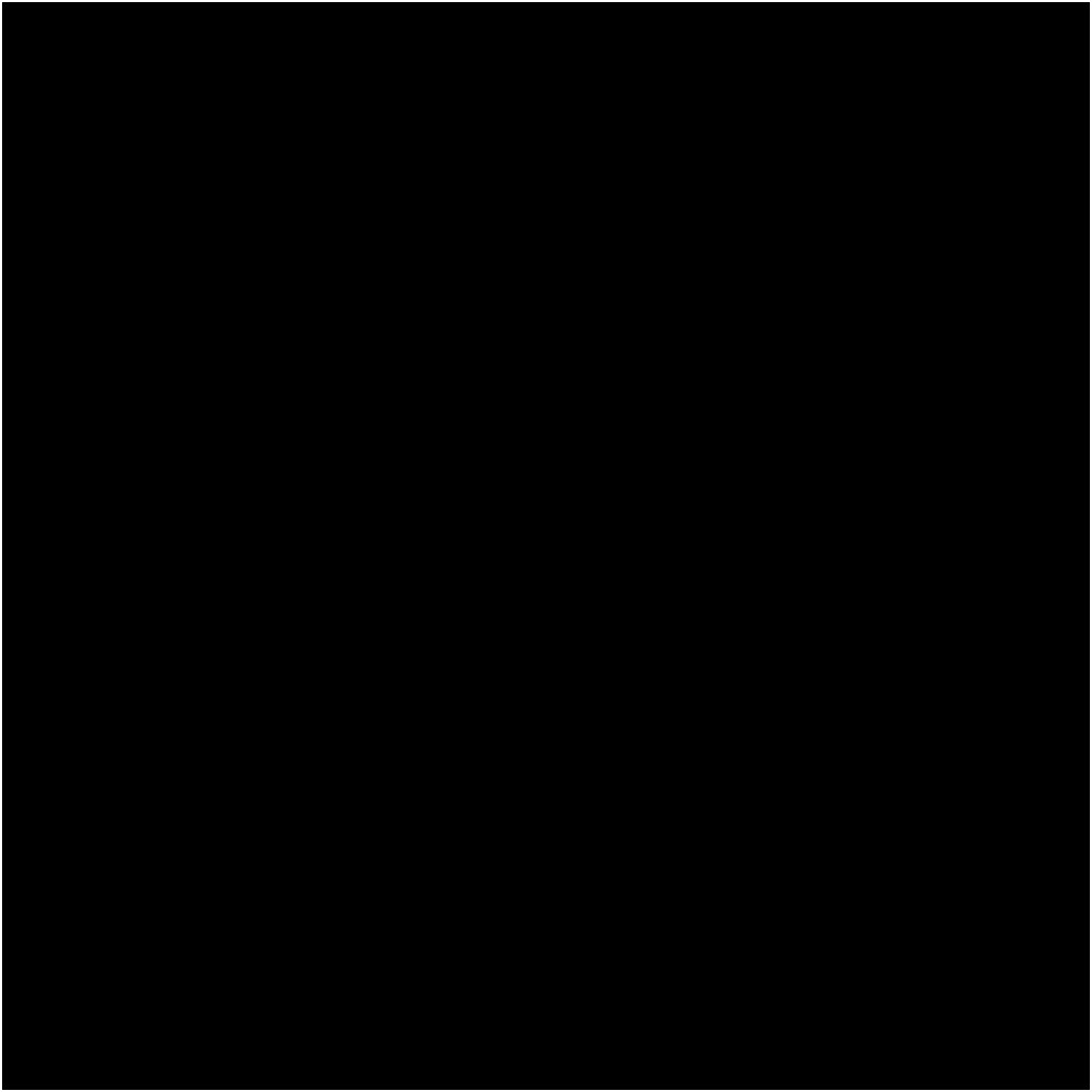 Creativ Company Mosaic Joint, Black, 1000 ml 1 Bucket