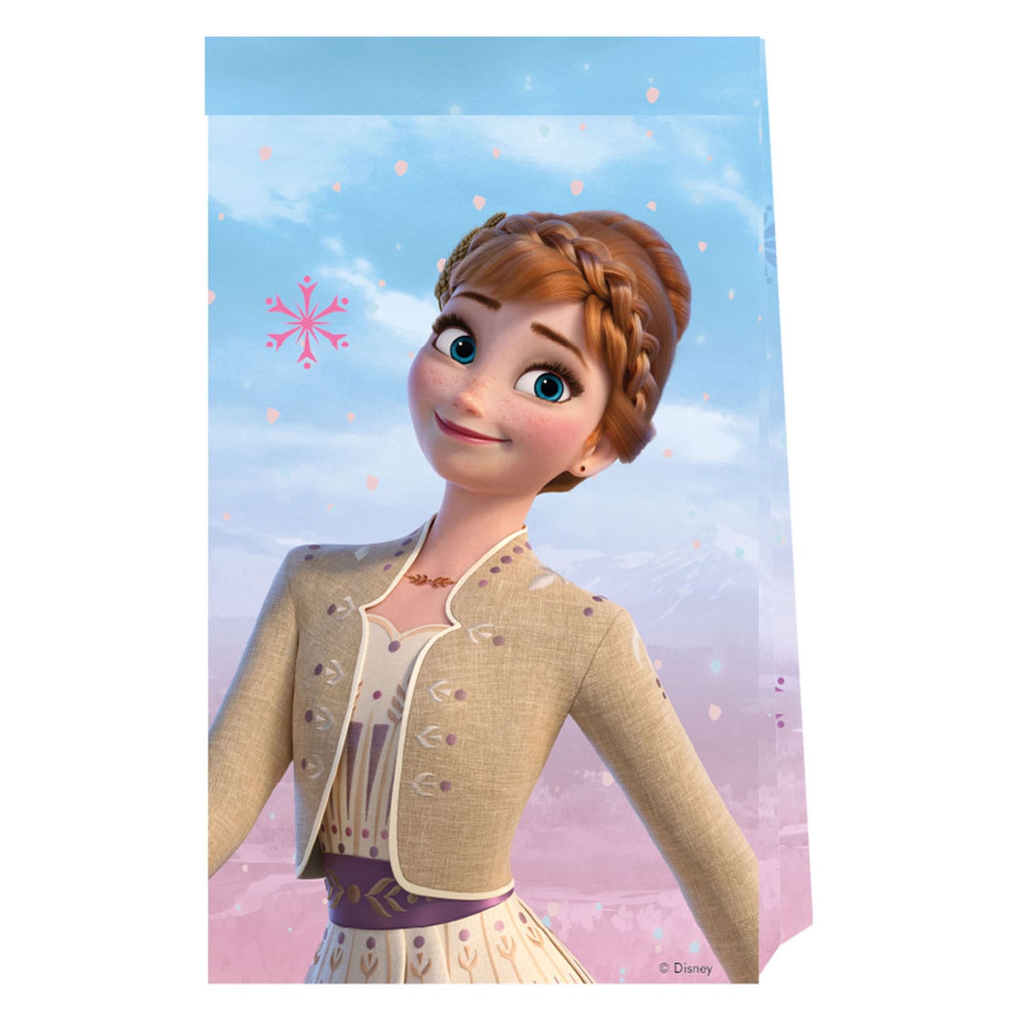 Bolsas de fiesta de papel de Globos FSC Frozen 2 Wind Spirit, 4st.
