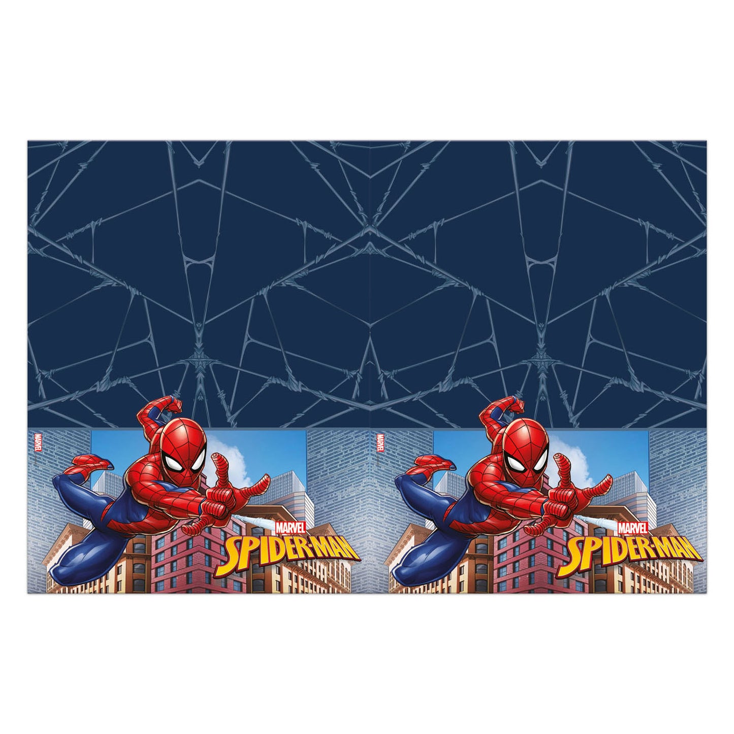 Cebador del crimen Spider-Man del mantel, 120x180 cm
