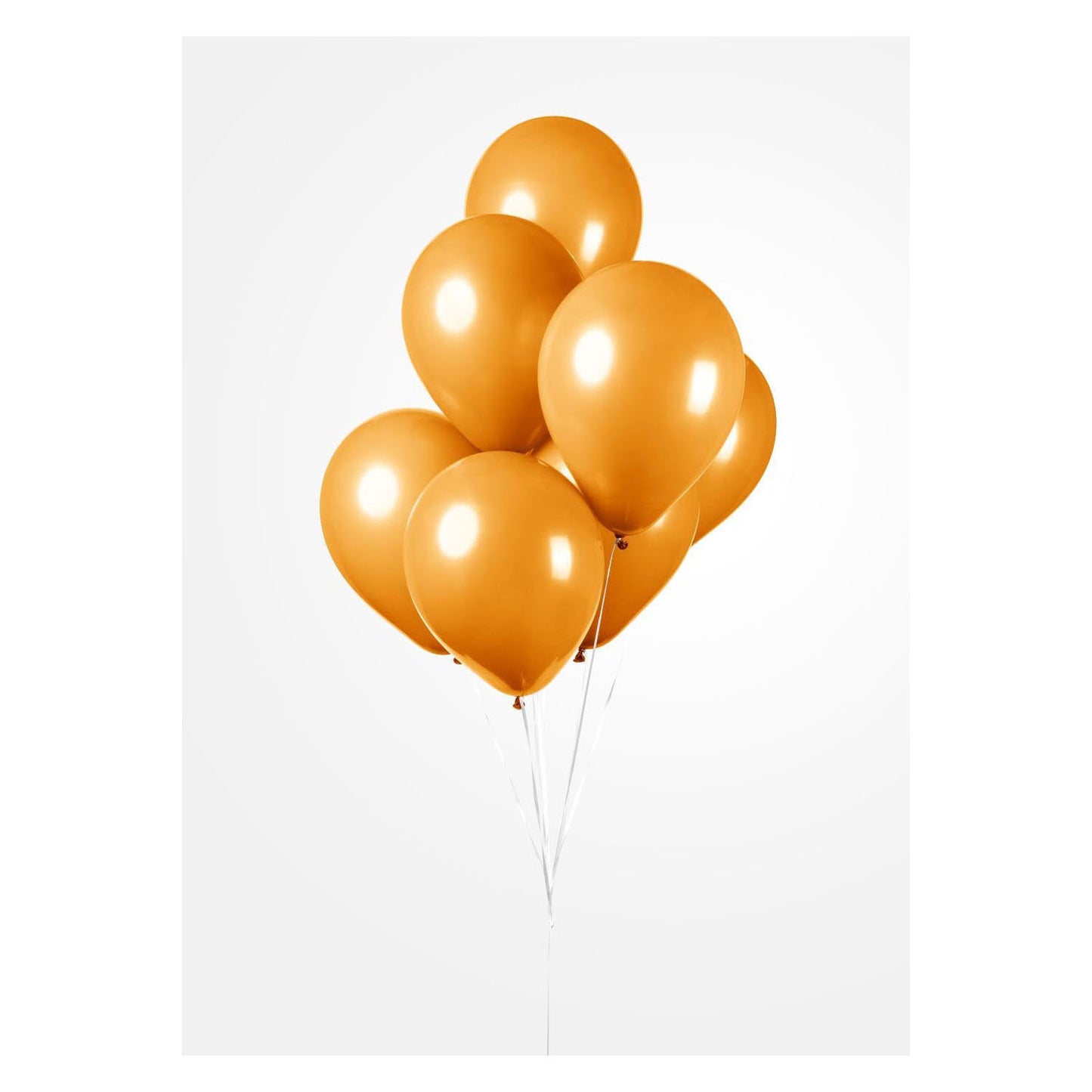 Globos Naranja 30cm, 10pcs.