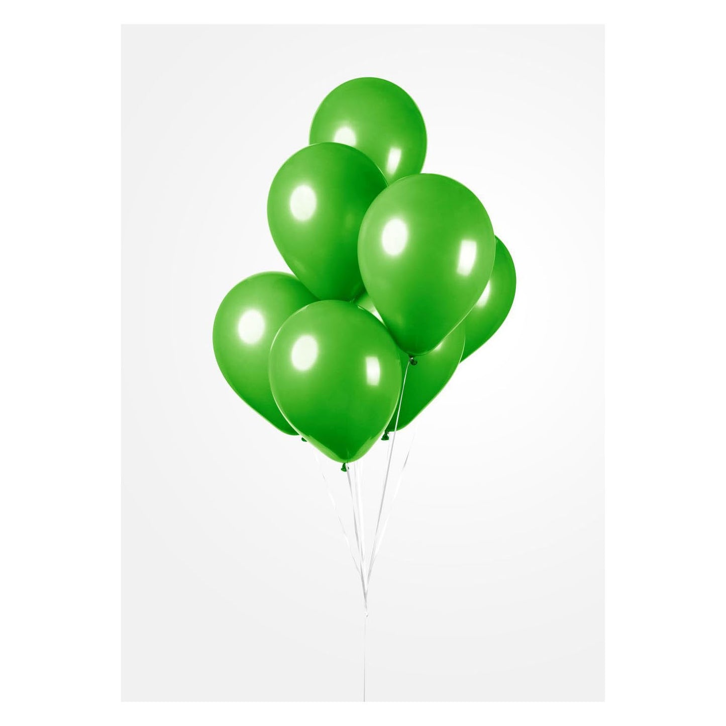 Globos globos lima verde, 30 cm, 10º.