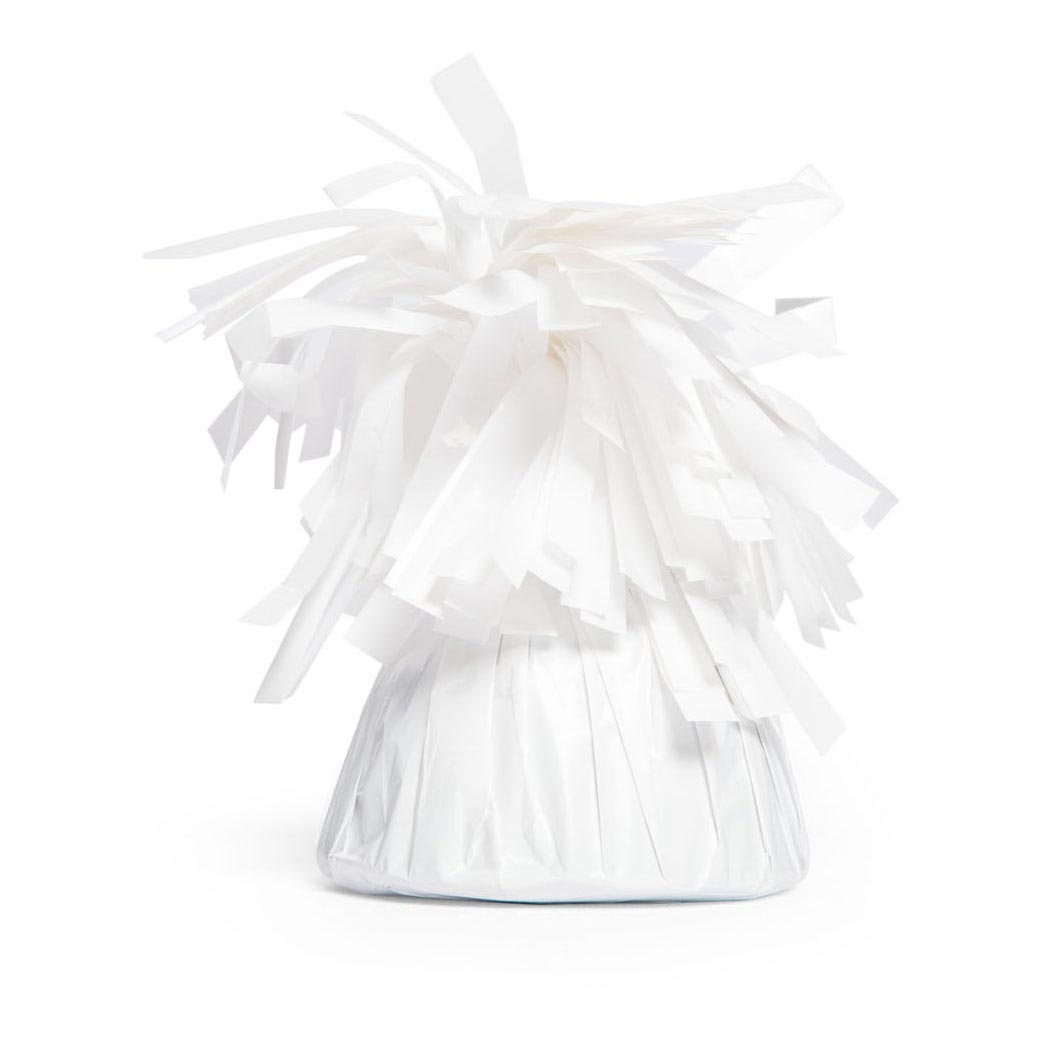 Peso di palloncini in lamina globos bianco, 170 grammi