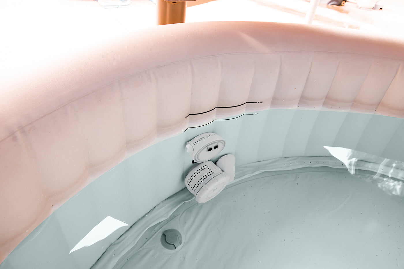 Iluminación de multicolor de Intex SPA en la batería