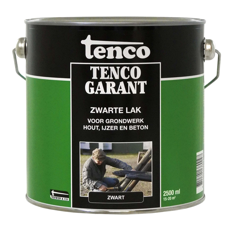 Tenco 1034385 - garanzia vernice nera 2,5l | 1 pz