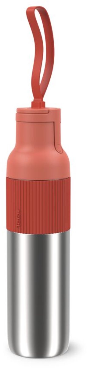 Botella para beber Tefal beyou con tapa abatible naranja (0,7 l) n3120910