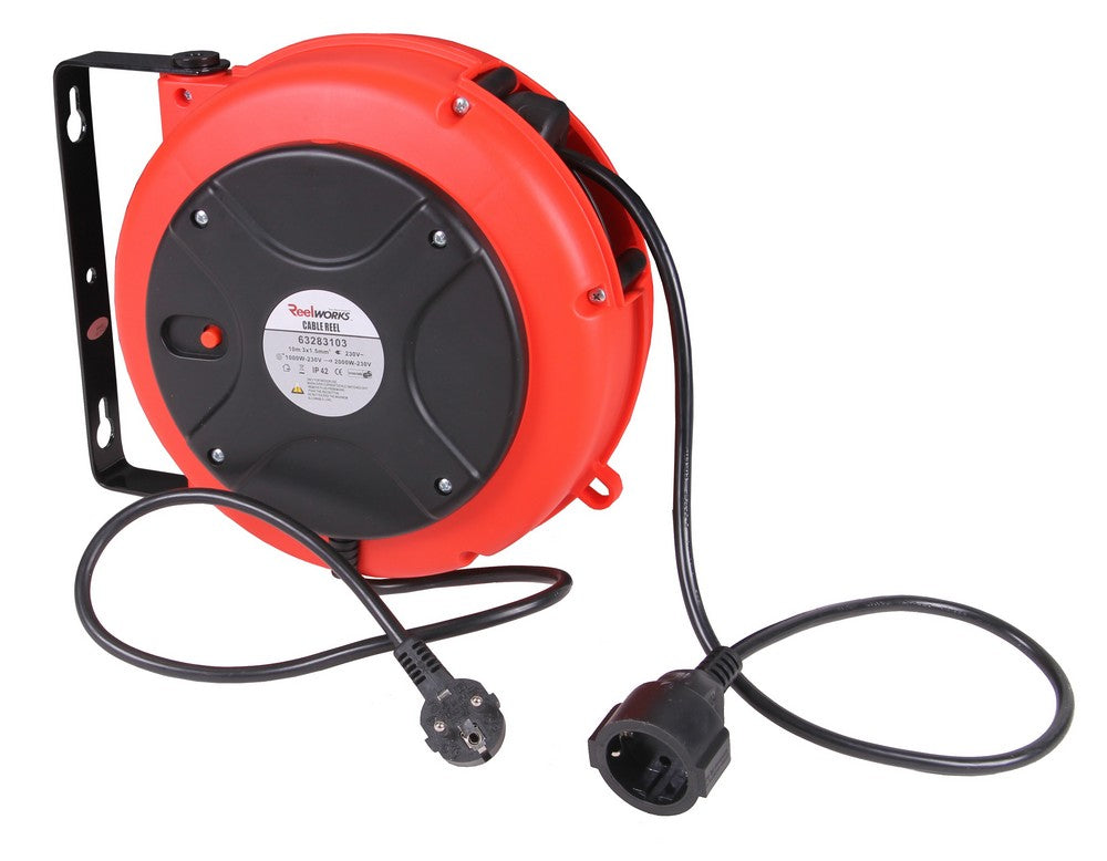 Cable de cable automáticamente para el montaje de pared 230 voltios (10 metros)