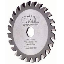 Incisore cmt conico hw 120x3,1-4x20 z=24 atb