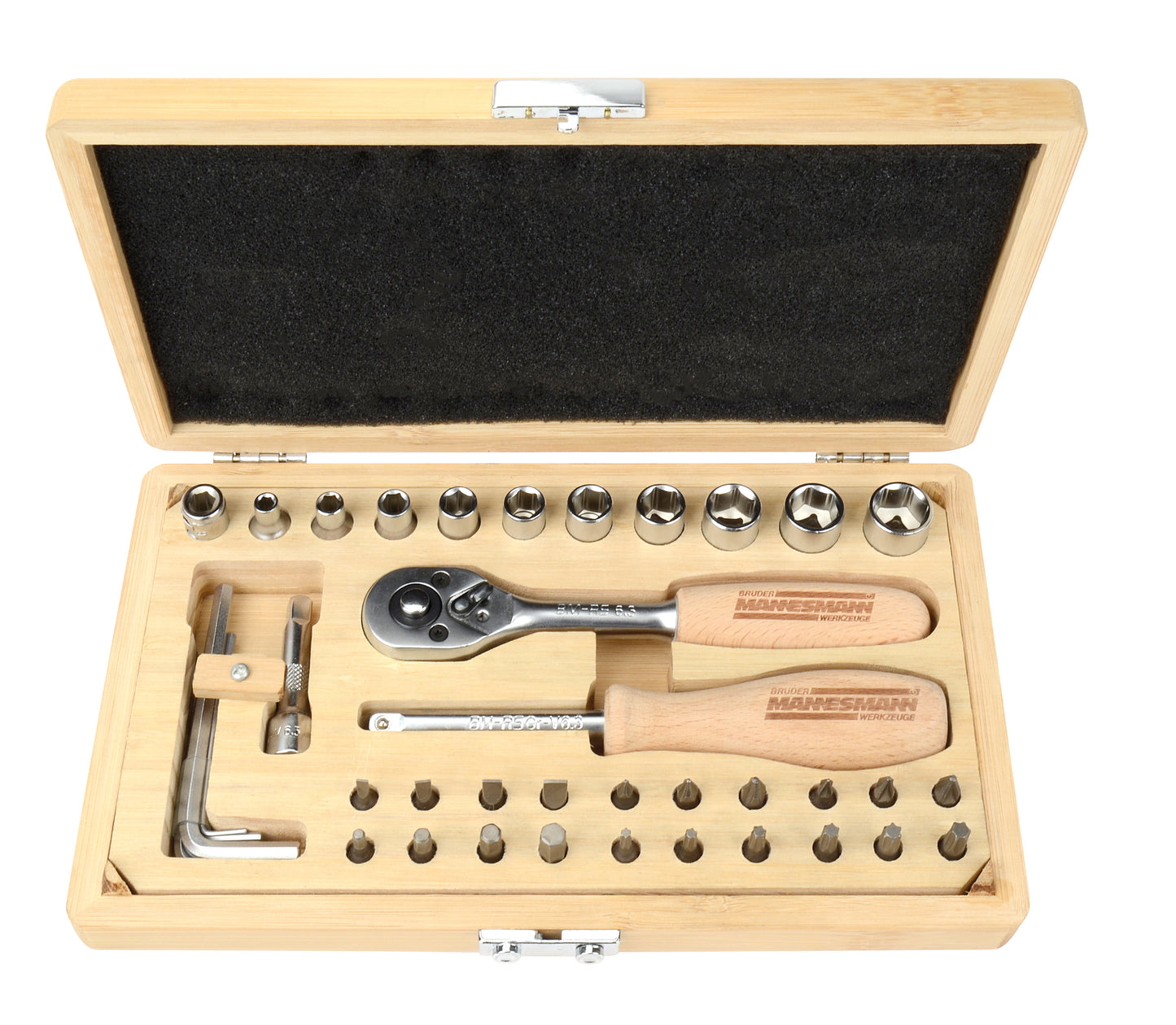 Brüder Mannesmann Brüder Mannesmann Cockle Keys a 41 pezzi set di bambù