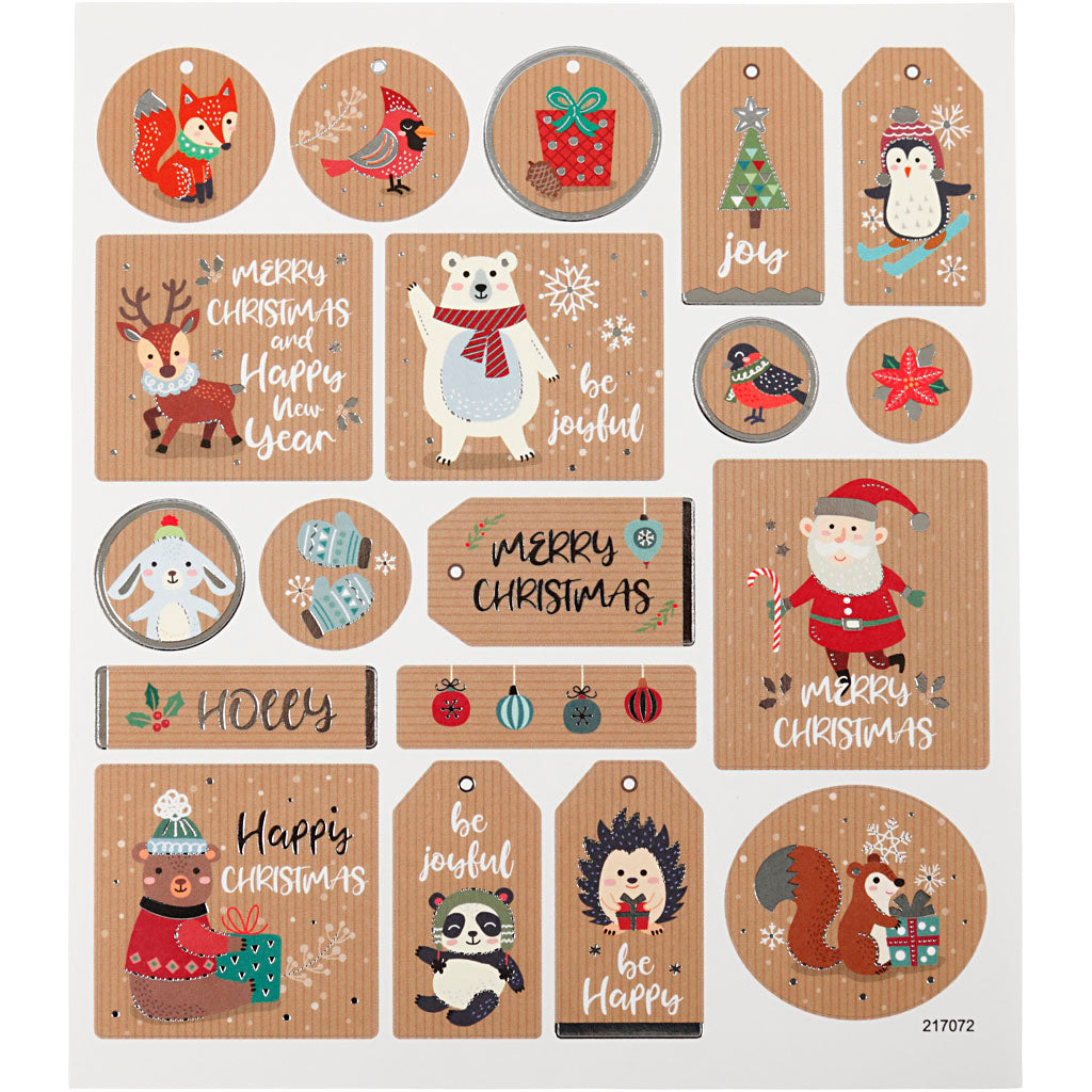 Pegatizas de creativ Company Navidad, 1 hoja