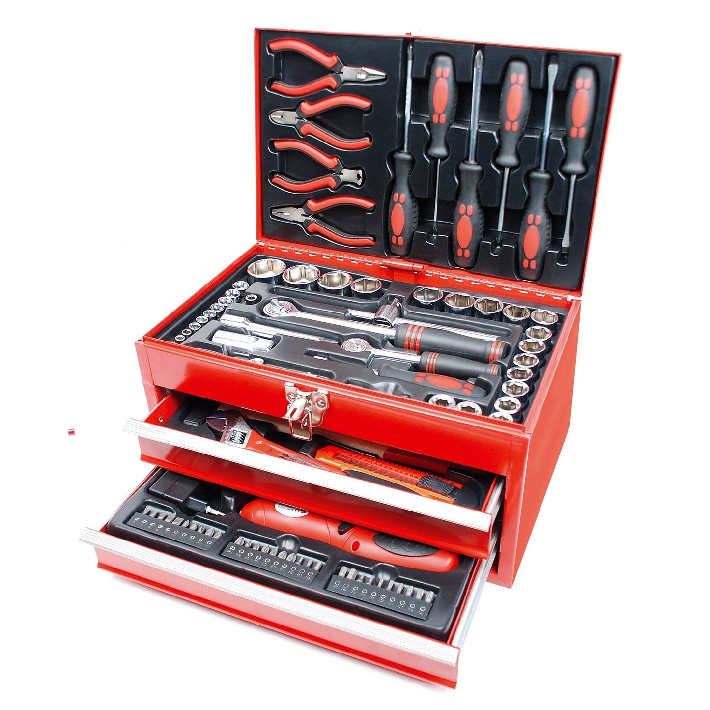 Brüder Mannesmann Brüder Mannesmann Tool Set 155 piezas 29066