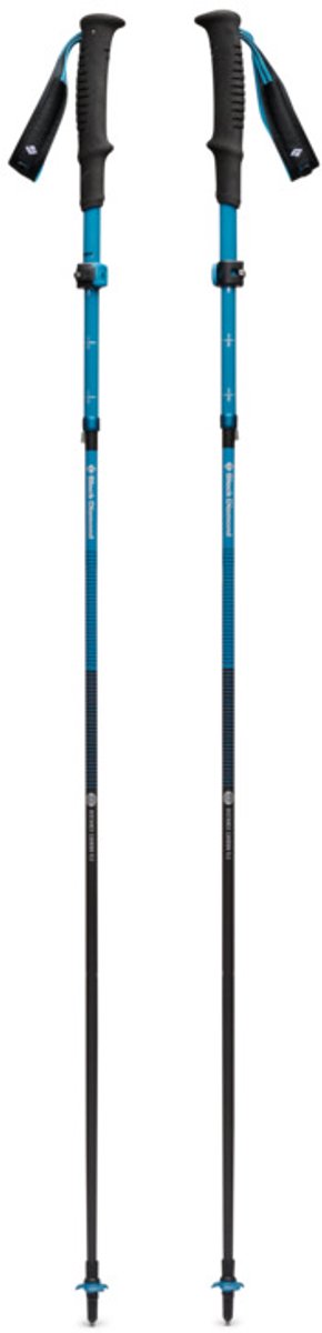 Black diamond wandelstokken distance carbon flz poles (x2)