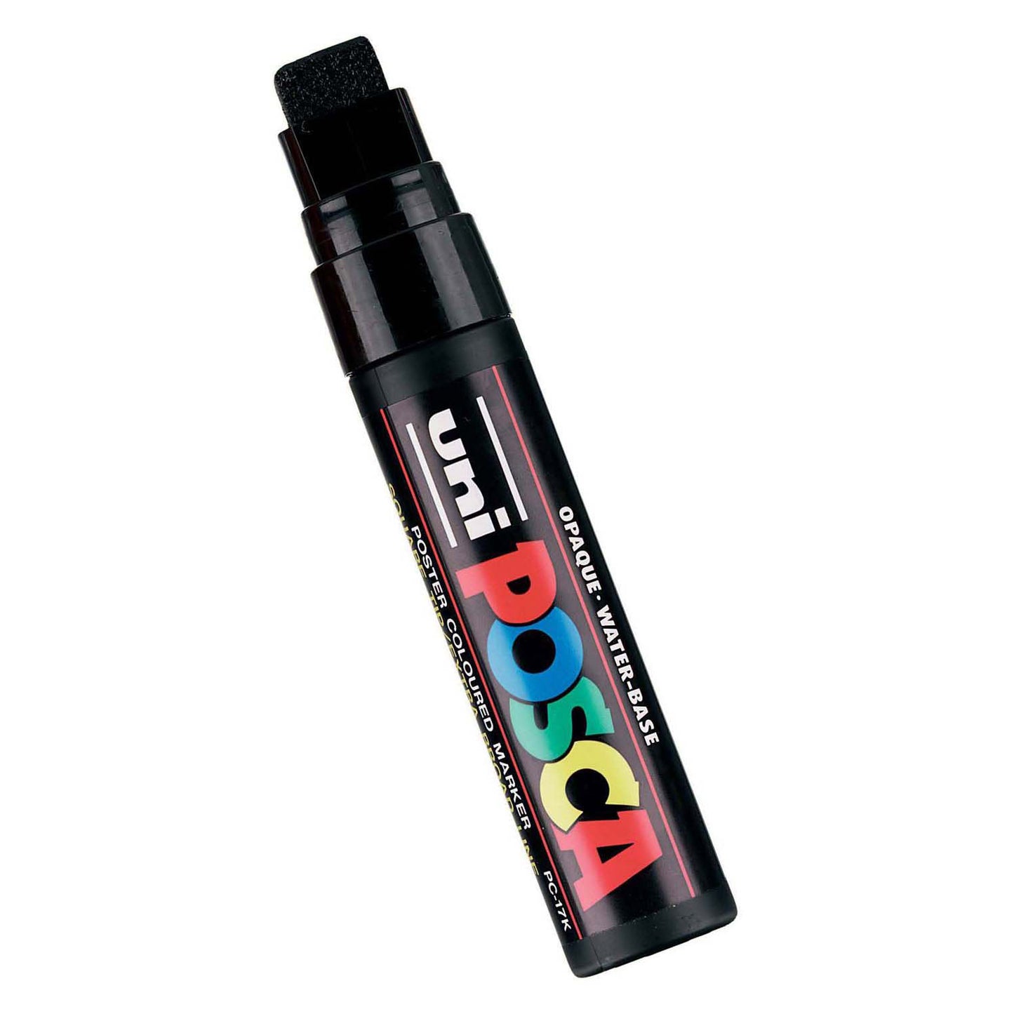 UNI-POSCA Posca Marker, AFM PC-17K, spessore della linea 15 mm, extra largo, nero, 1 pezzo