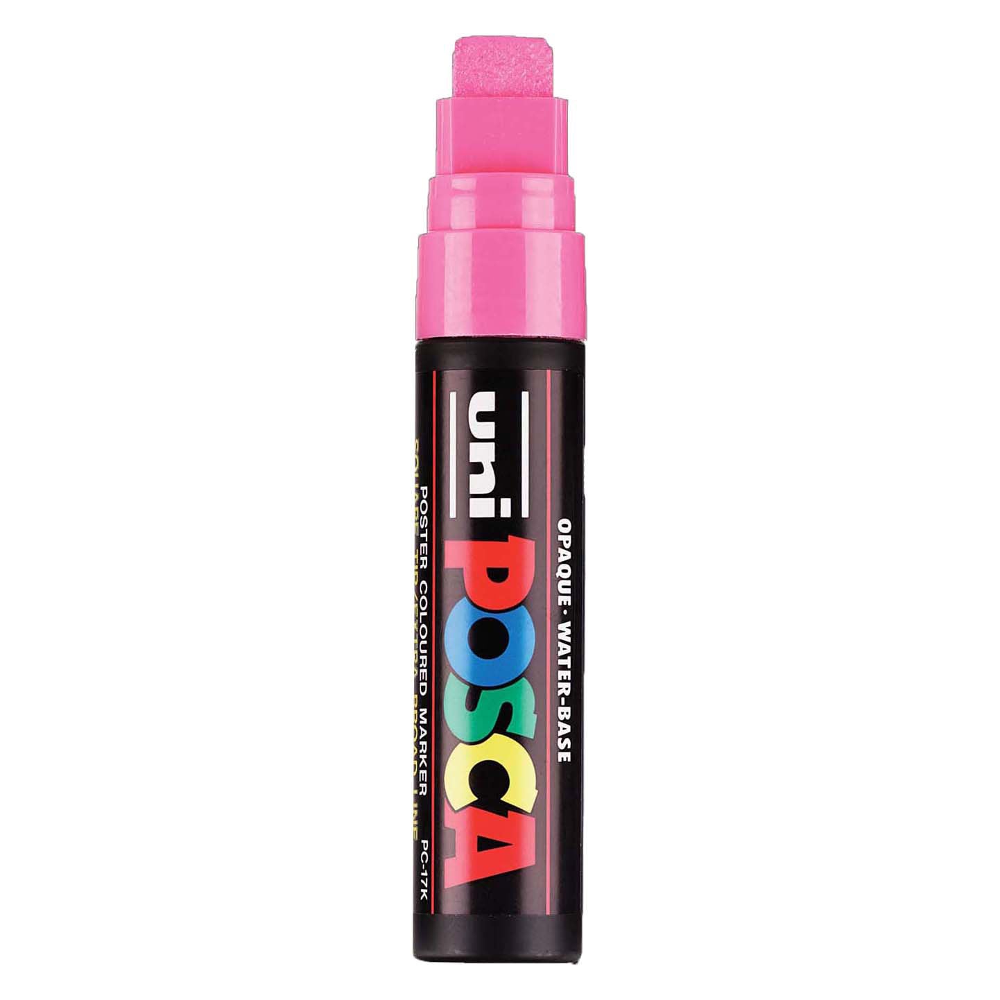 Marcador POSCA uni-Posca, AFM PC-17K, espesor de línea de 15 mm, extra ancho, rosa, 1 pieza