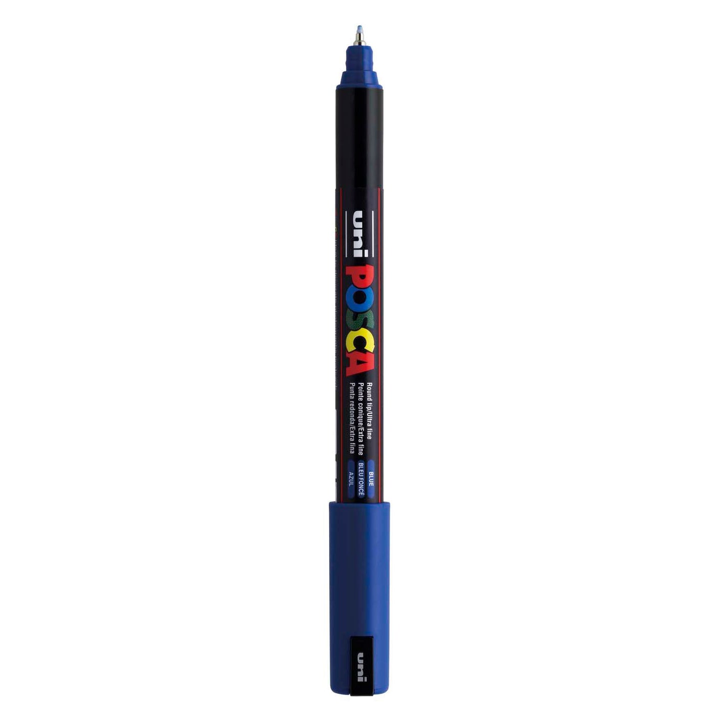 Uni posca marker pc-1mr donkerblauw - extra fine 0,7mm