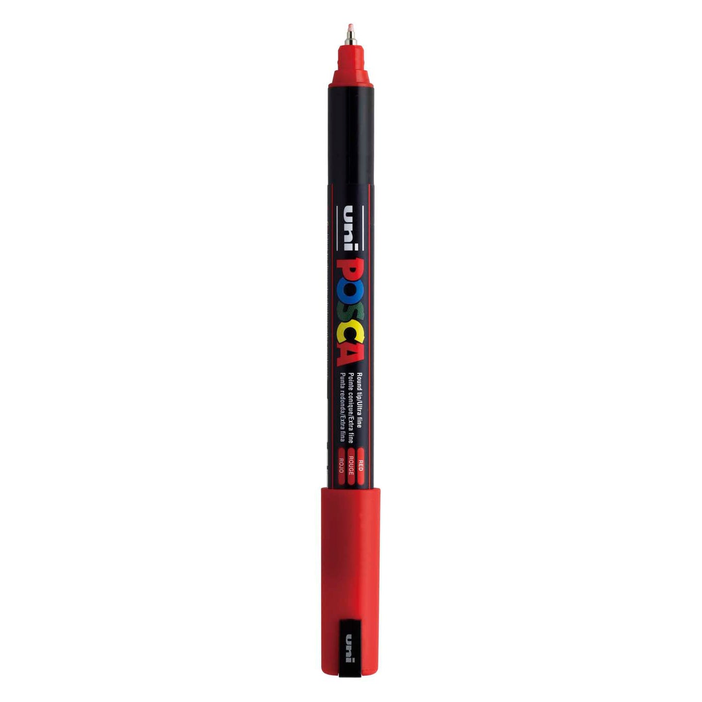 Marcador POSCA uni-Posca, AFM PC-1MR, espesor de línea 0.7 mm, extra-fino, rojo, 1 pieza