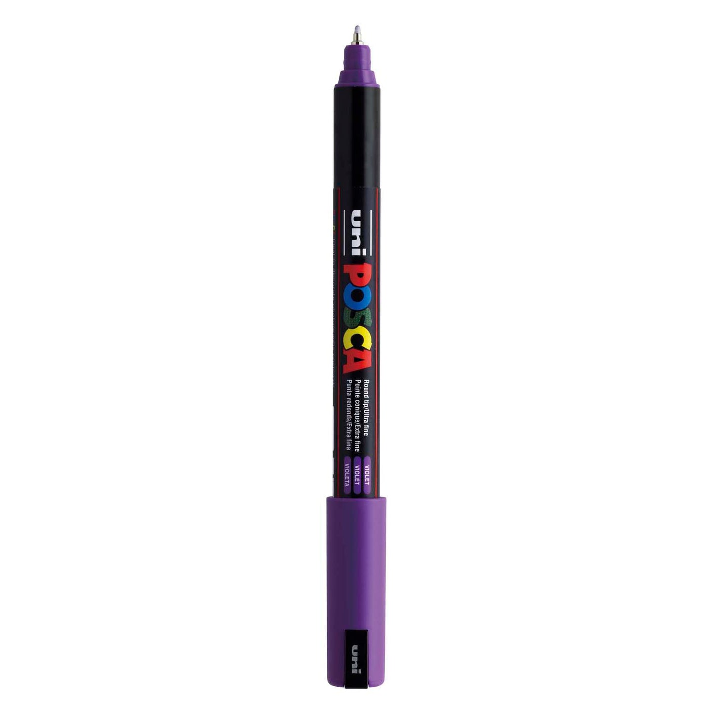 UNI-POSCA POSCA MARKER, AFM PC-1MR, spessore della linea 0,7 mm, extrafine, viola, 1 pezzo