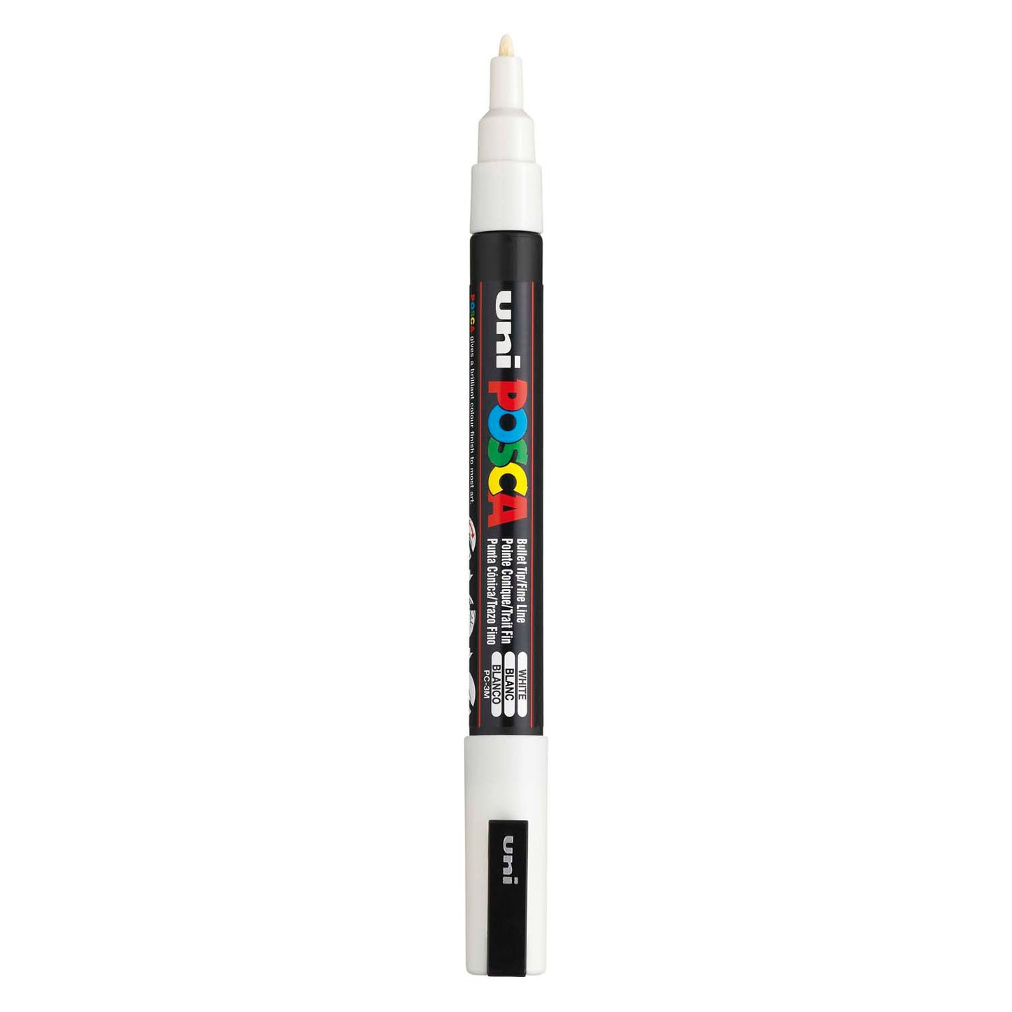 Posca uni uni verfmarker 3m wit