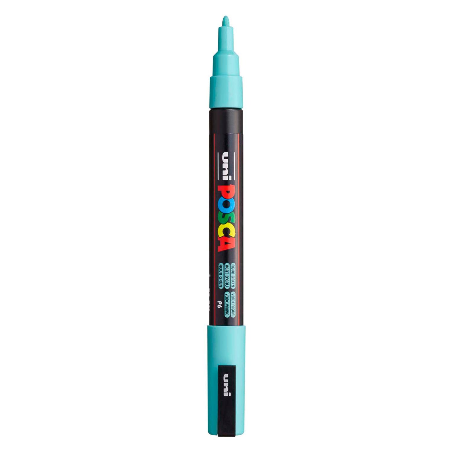 Uni posca pc3m verfmarker aquagroen - ronde punt tot 1,3 mm
