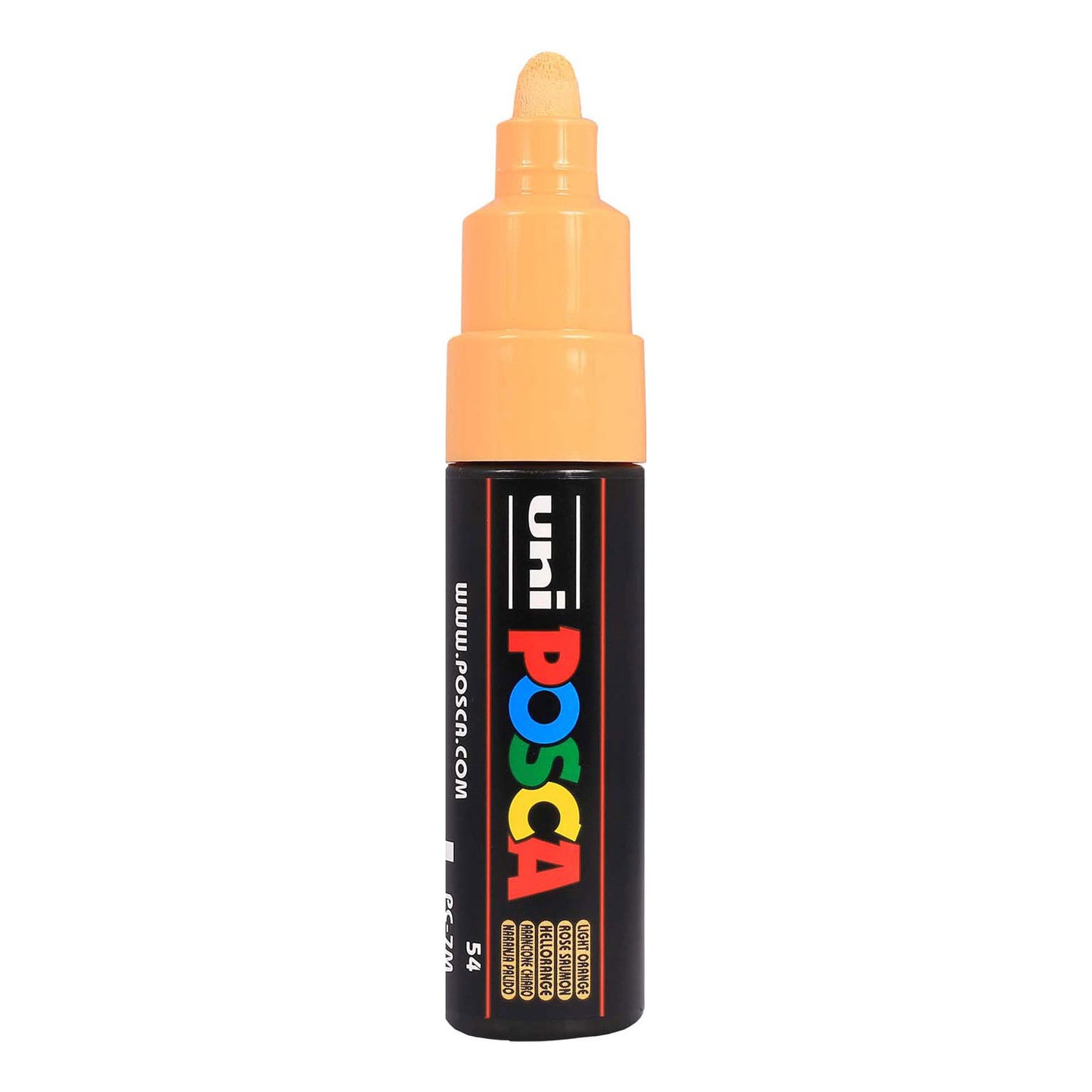 Pennarello Uni Posca 7m arancio chiaro - punta conica