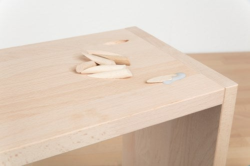 Copri fori per viti Wolfcraft | per jig sotto copertura | ø9,3 x 46 mm| 12 pezzi - 2928000