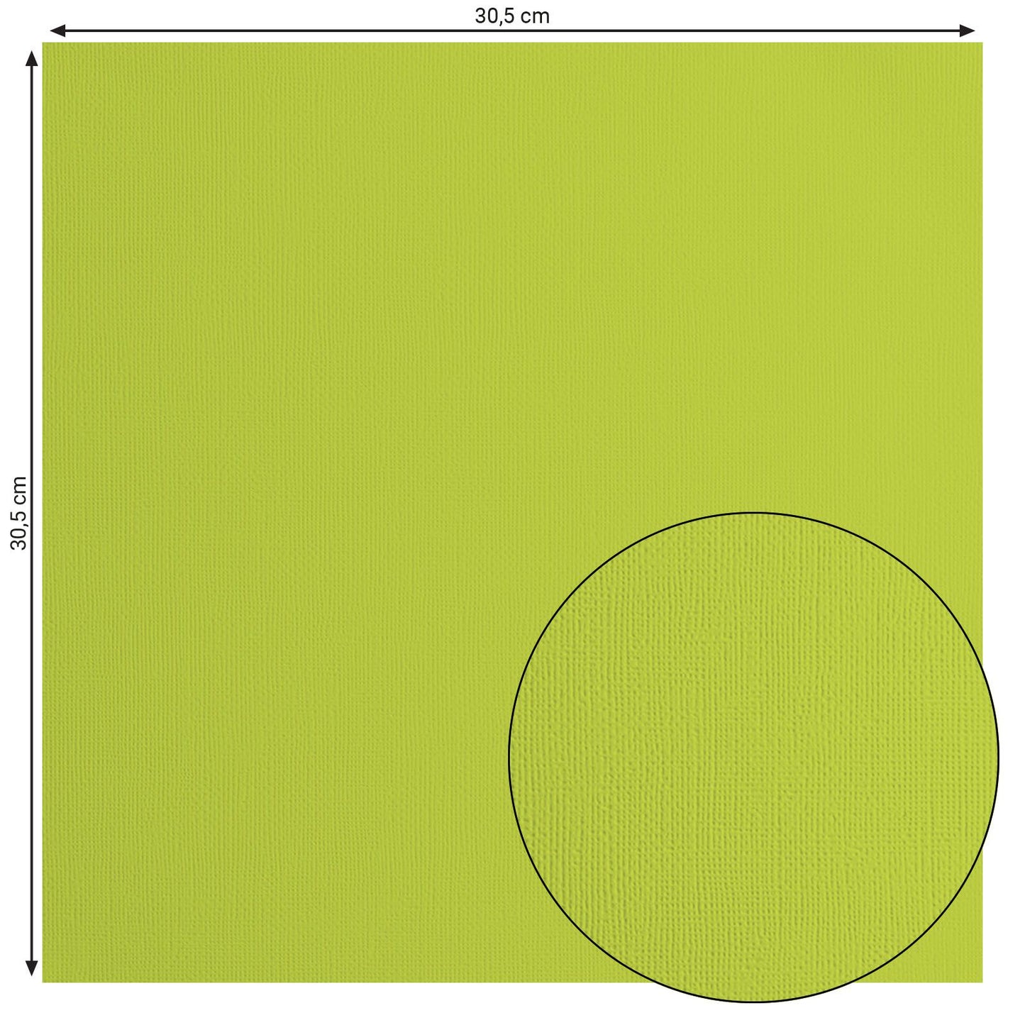 Firenze • cartoncino 216g trama 30,5x30,5cm lime 20x