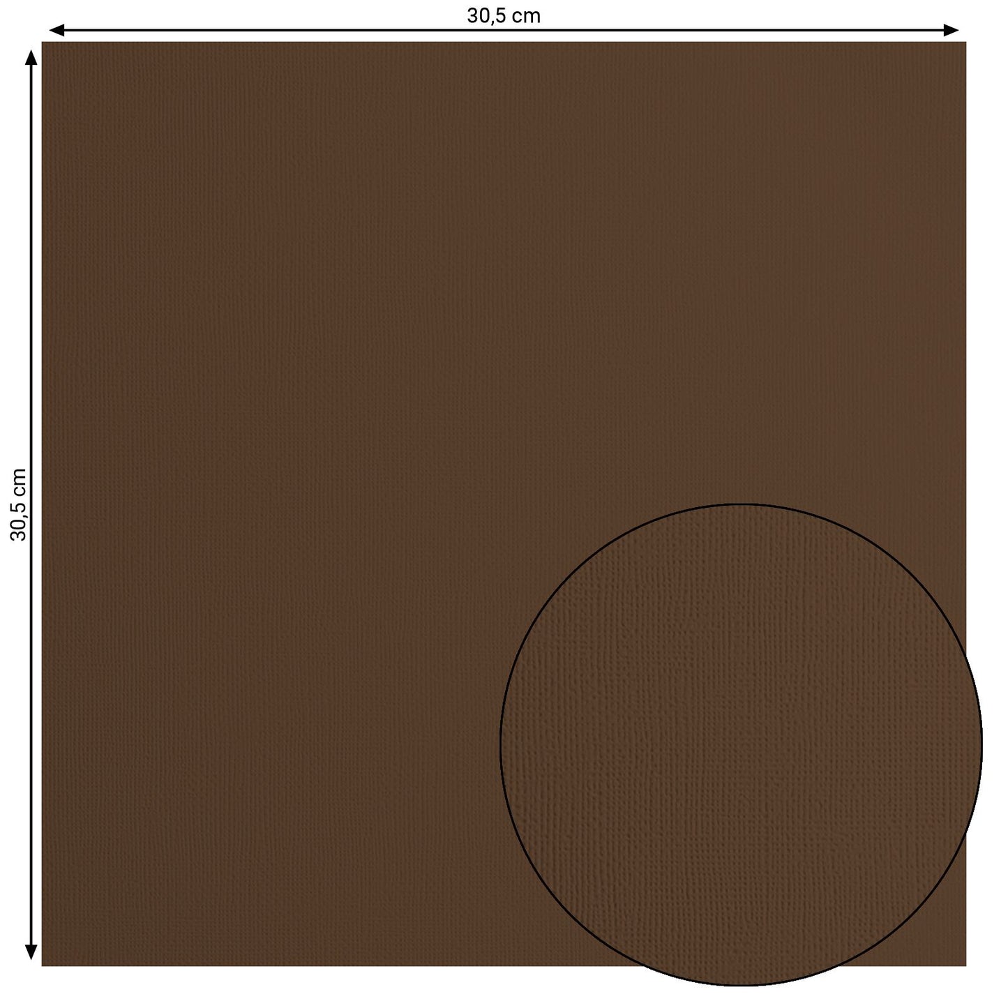 Firenze • cartoncino 216g trama 30,5x30,5 cm nocciola 20x