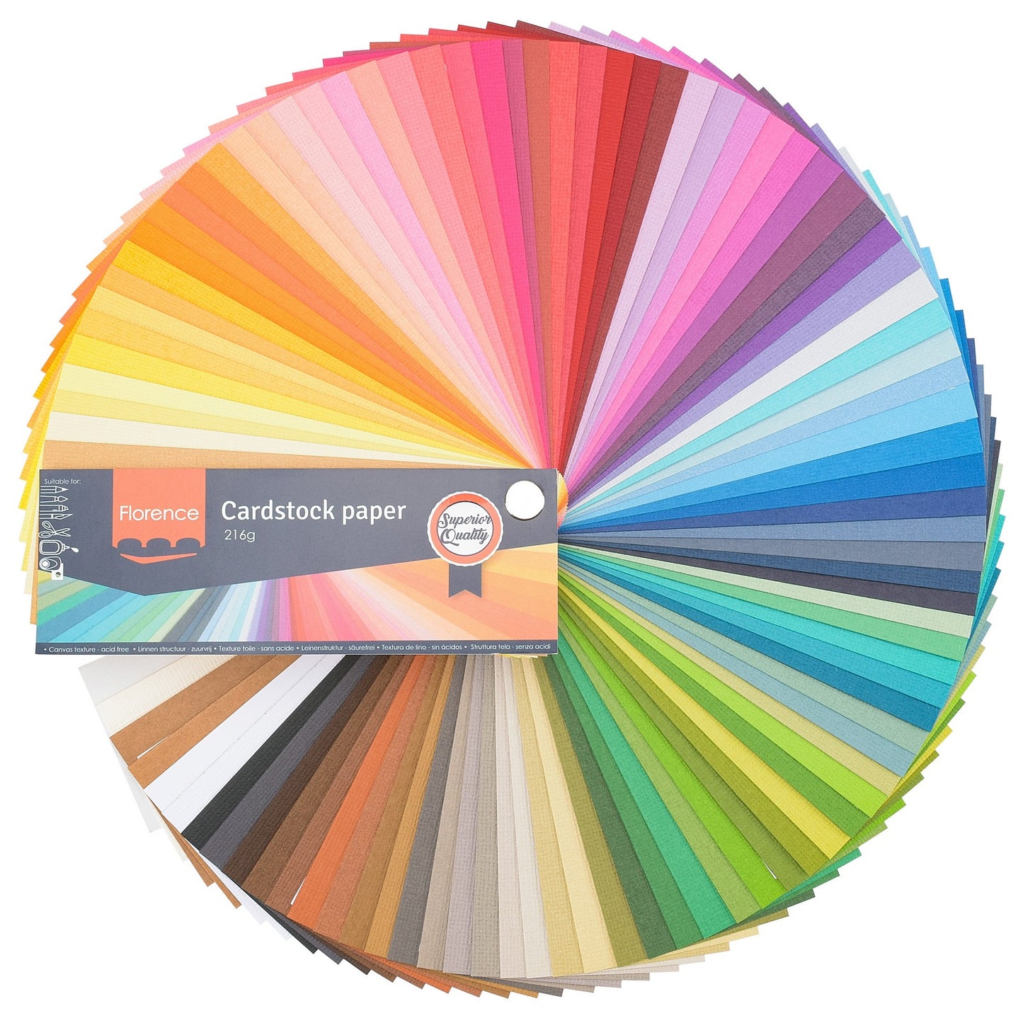 Firenze • carta cartoncino colorato trama 216g