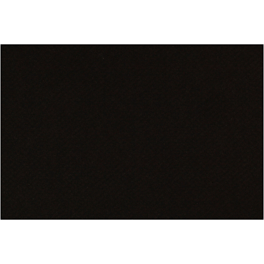 Creativ Company Frans Karton, A4, VEL 210x297 mm, 160 gr, negro, 1 hoja