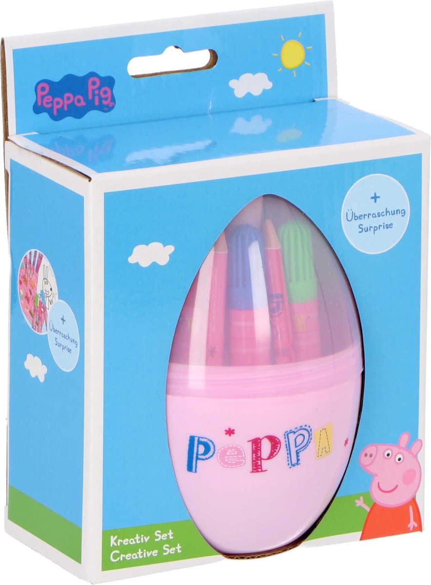 Dinotoys Apeldoorn Peppa Pig sorprende il set da colorare per uova