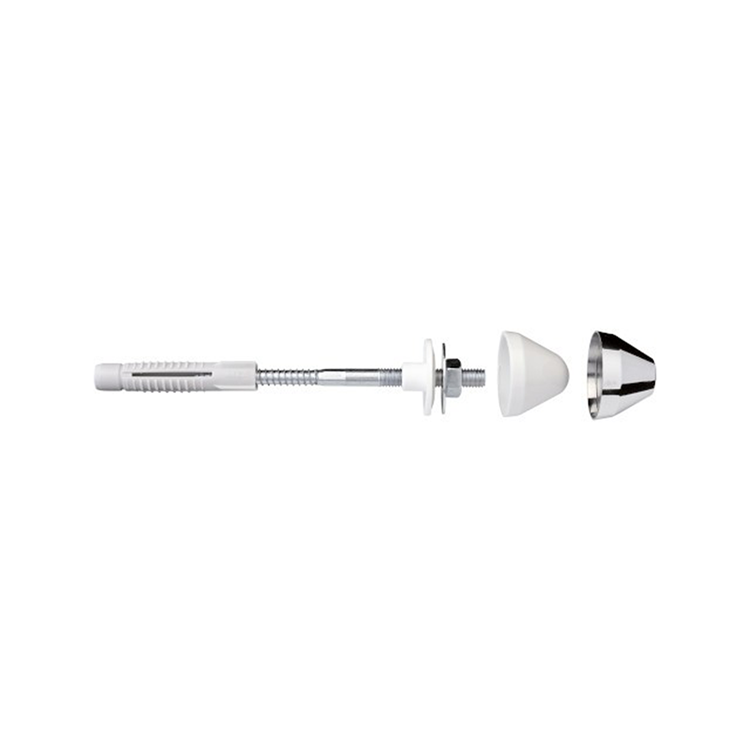 Celo 1069799 - set installazione orinatoio ub 10x140 cromo | 5 pezzi