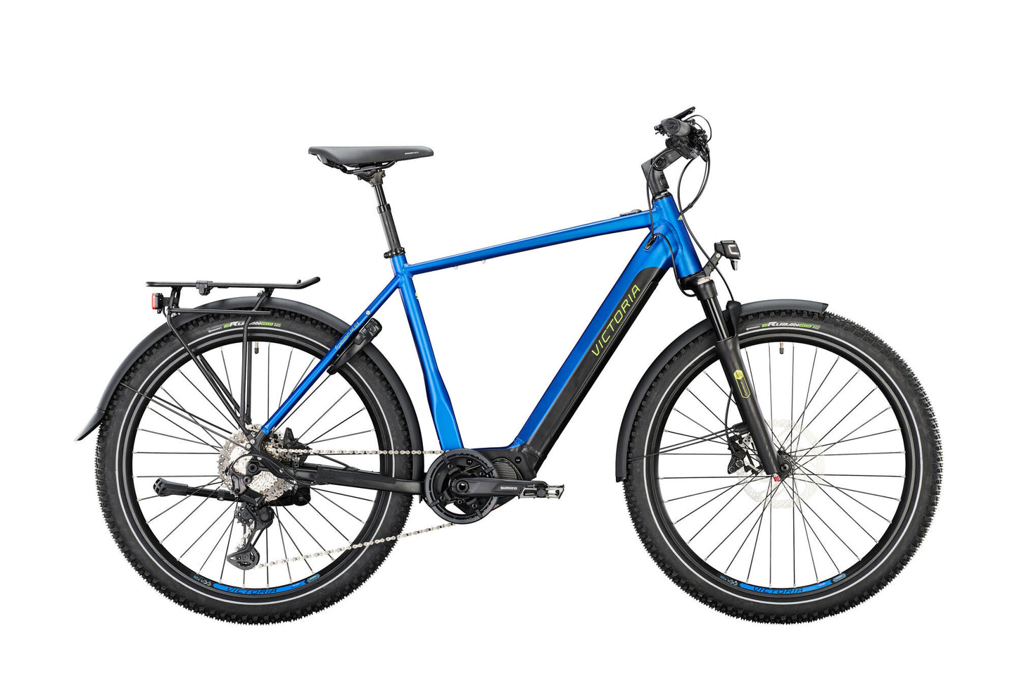 Suv elettrico Victoria Adventure 12.9 mod. 22 bici elettrica vittima. adven. 12,9 27,5 55 diam. 11sp blu