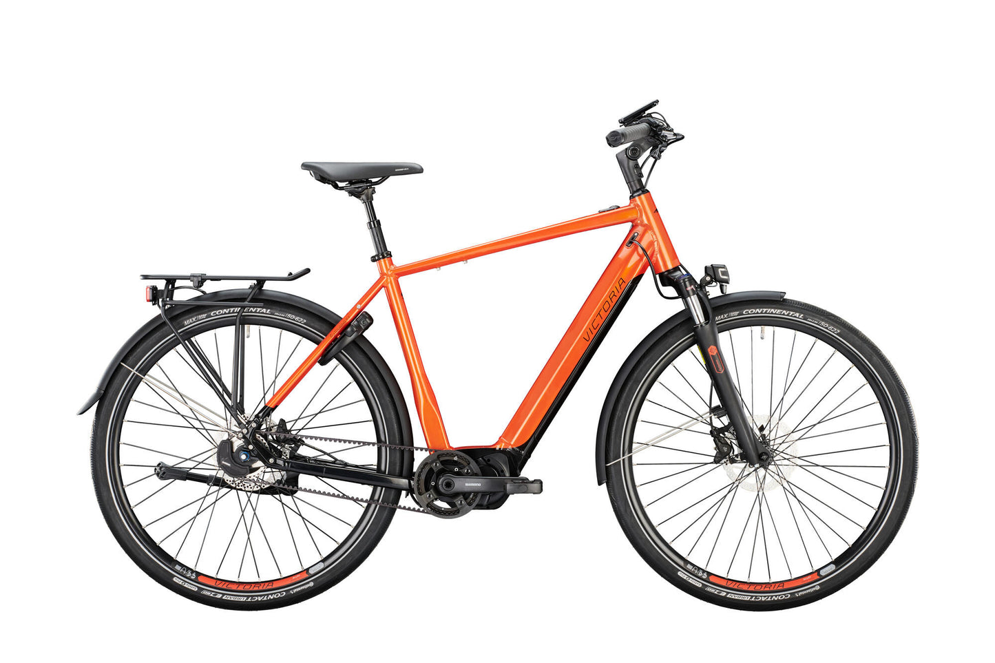 Bicicletta elettrica da trekking Victoria etouring 11.9 mod. 22 bici elettrica vittima. e-tour. 11,9 28 60 diam. 5 mazze di arancia