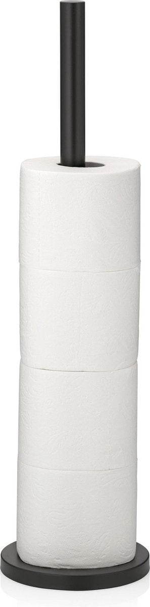 Portarotolo Kela, per 5 rotoli, 57 cm, nero - | carta