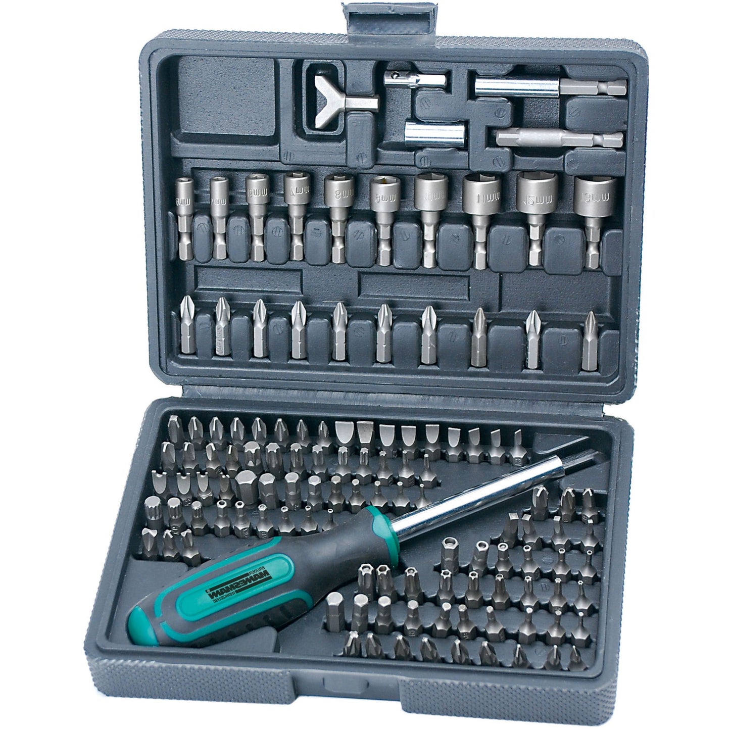Set di punte Brüder Mannesmann 122 pezzi (hobby) - 29896