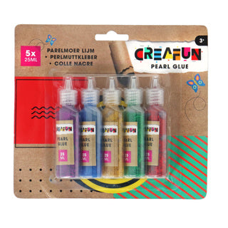 GLAMA GLAMA DE CRIAFun ropa de perla 5 x 25 ml 2 surti