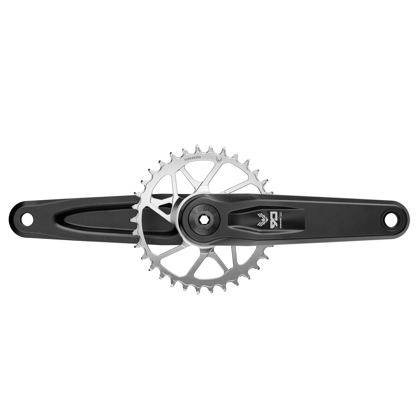 Sram crankset eagle 90 cl55 dub mtb wide 165mm 32t q174 zwart (excl bb spacers)