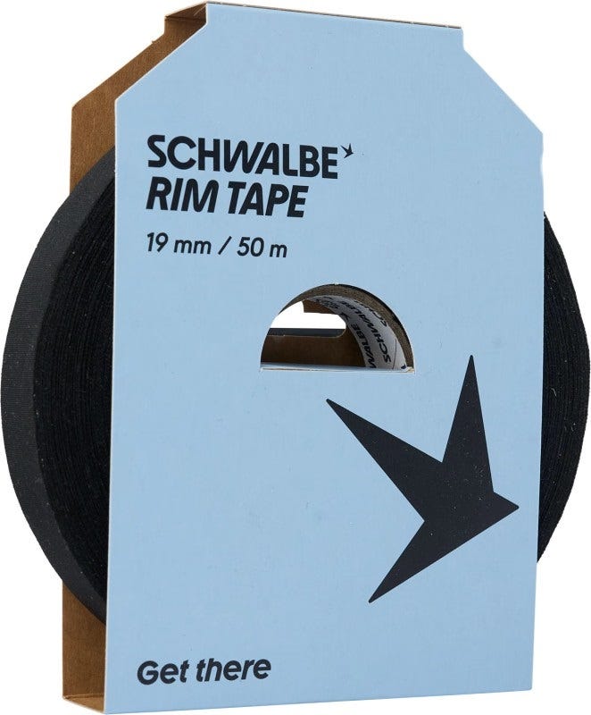 Nastro adesivo Schwalbe per cerchi 19 mm x 50 m
