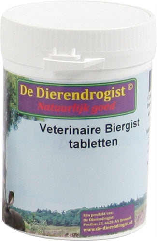 Tabletas de levadura de cerveza drogista de animales
